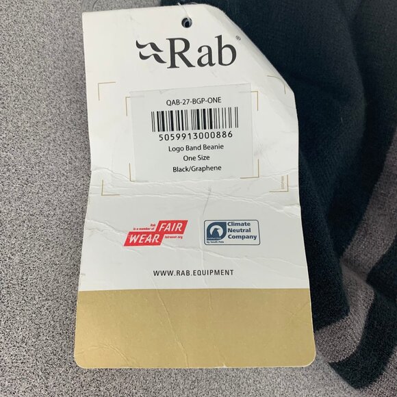 Rab Logo Band Beanie NWT - Picture 6 of 6